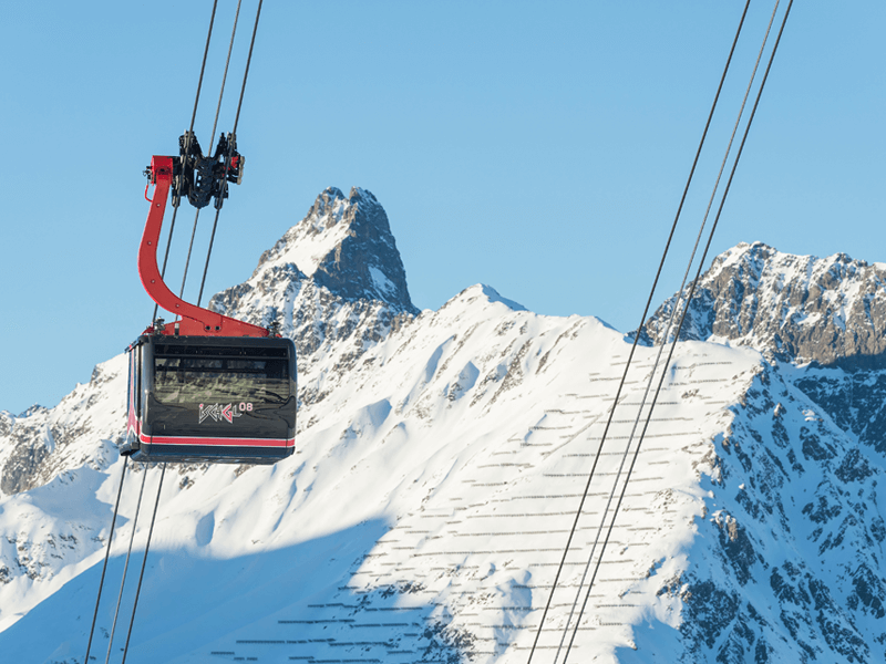 滑雪场的创新电缆概念